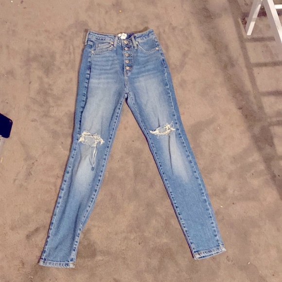 High Waisted Skinny Jeans - Picture 1 of 2